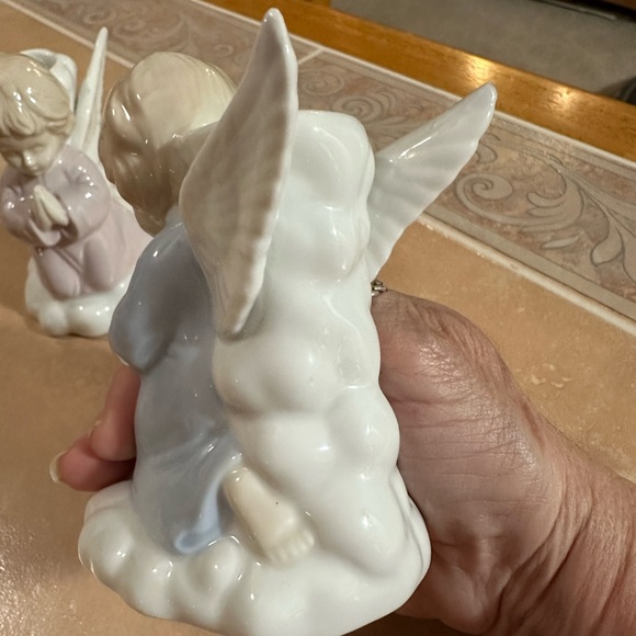 Vintage Set of 2 Girl & Boy Angel Candle Holders - Picture 4 of 14